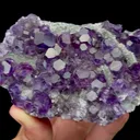 Natural Tanzanite Fluorite and Crystal Mineral Specimen,High Quality Specimen,QUANZHOU,FUJIAN,CHINA(115*70*30mm) - image 3