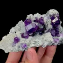 Natural Tanzanite Fluorite and Crystal Mineral Specimen,High Quality Specimen,QUANZHOU,FUJIAN,CHINA(94*45*45mm) - image 2