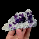 Natural Tanzanite Fluorite and Crystal Mineral Specimen,High Quality Specimen,QUANZHOU,FUJIAN,CHINA(94*45*45mm) - image 4