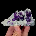 Natural Tanzanite Fluorite and Crystal Mineral Specimen,High Quality Specimen,QUANZHOU,FUJIAN,CHINA(94*45*45mm) - image 1