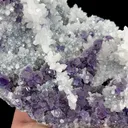 Natural Tanzanite Fluorite and Quartz Cluster, Mineral Specimen:Fujian,China (220*100*80MM) - image 4