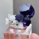 Natural Tanzanite Fluorite and Quartz coexist comes from Fujian,China 35*25*20MM - image 1