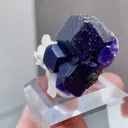 Natural Tanzanite Fluorite and Quartz coexist comes from Fujian,China 35*25*20MM - image 4