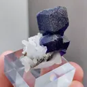 Natural Tanzanite Fluorite and Quartz coexist comes from Fujian,China 35*25*20MM - image 2
