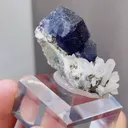 Natural Tanzanite Fluorite and Quartz coexist comes from Fujian,China 35*25*20MM - image 5