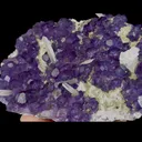 Natural Tanzanite Fluorite and Quartz, Mineral Specimen:Fujian,China (130*90*45MM) - image 6