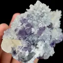 Natural Tanzanite Fluorite and Quartz, Mineral Specimen:Fujian,China (95*65*65MM) - image 4