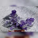 Natural Tanzanite Fluorite and Quartz Symbiosis comes from Fujian,China 125*50*70MM - image 2