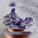 Natural Tanzanite Fluorite and Quartz Symbiosis comes from Fujian,China 125*50*70MM - image 4