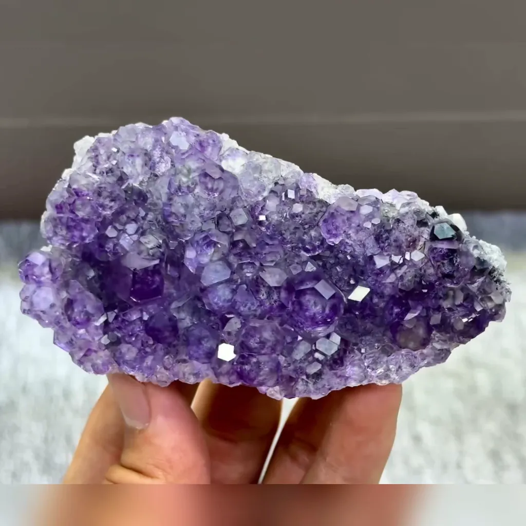 Natural Tanzanite Fluorite comes from Fujian,China 100*50*25MM - image 2