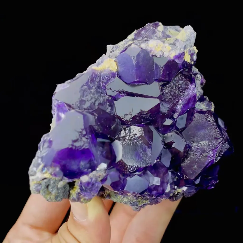Natural Tanzanite Fluorite comes from Fujian,China 100*75*45MM - image 3