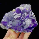 Natural Tanzanite Fluorite comes from Fujian,China 100*75*45MM - image 1