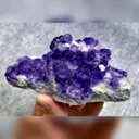 Natural Tanzanite Fluorite comes from Fujian,China 105*55*45MM - image 2