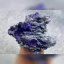 Natural Tanzanite Fluorite comes from Fujian,China 110*75*40MM - image 3