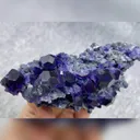 Natural Tanzanite Fluorite comes from Fujian,China 110*75*40MM - image 4