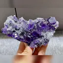 Natural Tanzanite Fluorite comes from Fujian,China 125*65*30MM - image 3