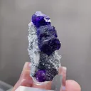 Natural Tanzanite Fluorite comes from Fujian,China 20*25*35MM - image 5