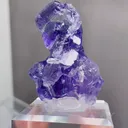 Natural Tanzanite Fluorite comes from Fujian,China 35*35*45MM - image 6