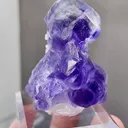 Natural Tanzanite Fluorite comes from Fujian,China 35*35*45MM - image 1