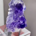 Natural Tanzanite Fluorite comes from Fujian,China 35*35*45MM - image 4