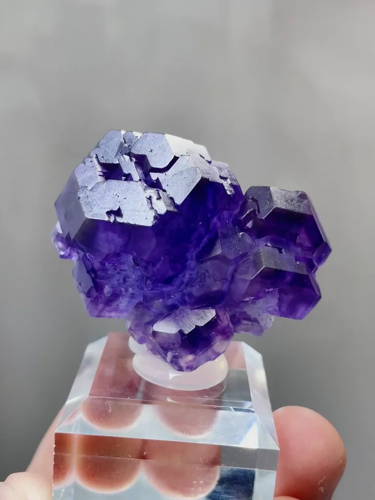 Natural Tanzanite Fluorite comes from Fujian,China 40*20*30MM image