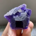 Natural Tanzanite Fluorite comes from Fujian,China 40*35*25MM - image 1