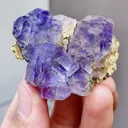 Natural Tanzanite Fluorite comes from Fujian,China 47*40*22MM - image 2