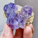 Natural Tanzanite Fluorite comes from Fujian,China 47*40*22MM - image 1