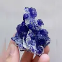 Natural Tanzanite Fluorite comes from Fujian,China 50*60*30MM - image 4