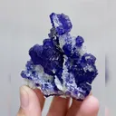 Natural Tanzanite Fluorite comes from Fujian,China 50*60*30MM - image 1