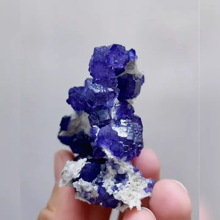 Natural Tanzanite Fluorite comes from Fujian,China 50*60*30MM - image 7
