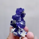 Natural Tanzanite Fluorite comes from Fujian,China 50*60*30MM - image 7