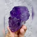 Natural Tanzanite Fluorite comes from Fujian,China 50*80*35MM - image 2