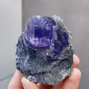 Natural Tanzanite Fluorite comes from Fujian,China 55*40*60MM - image 6