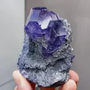 Natural Tanzanite Fluorite comes from Fujian,China 55*40*60MM - image 2