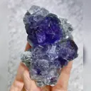 Natural Tanzanite Fluorite comes from Fujian,China 55*70*30MM - image 3