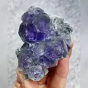 Natural Tanzanite Fluorite comes from Fujian,China 55*70*30MM - image 6