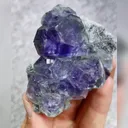 Natural Tanzanite Fluorite comes from Fujian,China 55*70*30MM - image 2
