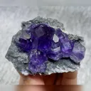Natural Tanzanite Fluorite comes from Fujian,China 60*50*25MM - image 1