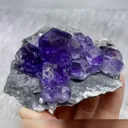 Natural Tanzanite Fluorite comes from Fujian,China 60*50*25MM - image 3