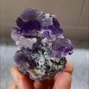 Natural Tanzanite Fluorite comes from Fujian,China 60*55*35MM - image 2