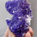 Natural  Tanzanite Fluorite comes from Fujian,China  65*40*30MM - image 2