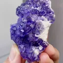 Natural  Tanzanite Fluorite comes from Fujian,China  65*40*30MM - image 3