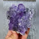 Natural Tanzanite Fluorite comes from Fujian,China 70*65*40MM - image 1