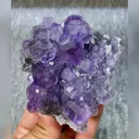 Natural Tanzanite Fluorite comes from Fujian,China 70*65*40MM - image 4