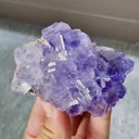 Natural Tanzanite Fluorite comes from Fujian,China 75*50*20MM - image 3
