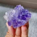 Natural Tanzanite Fluorite comes from Fujian,China 75*50*20MM - image 4