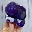 Natural Tanzanite Fluorite comes from Fujian,China 75*65*25MM - image 4
