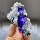 Natural Tanzanite Fluorite comes from Fujian,China 80*60*20MM - image 2