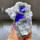 Natural Tanzanite Fluorite comes from Fujian,China 80*60*20MM - image 1